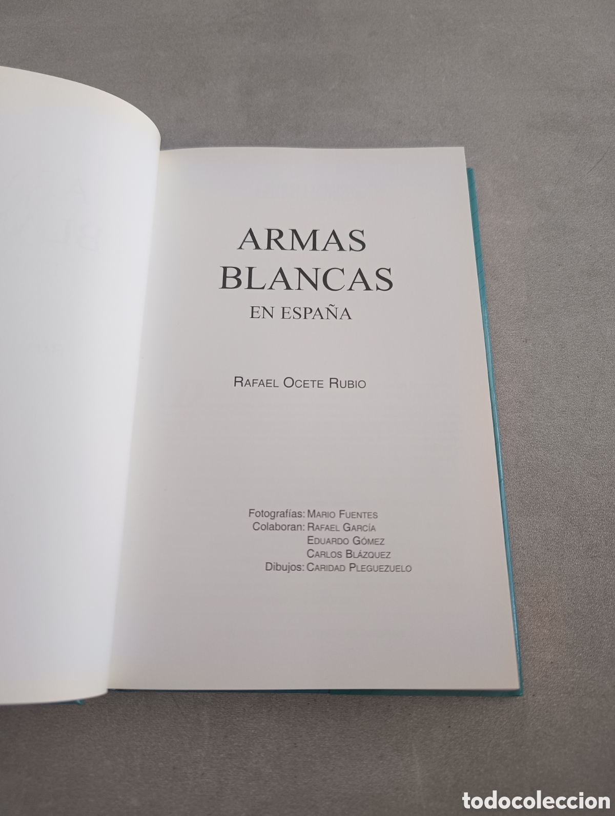 Libros de segunda mano: Armas Blancas en Espa&ntilde;a. Rafael Ocete Rubio. - Foto 5