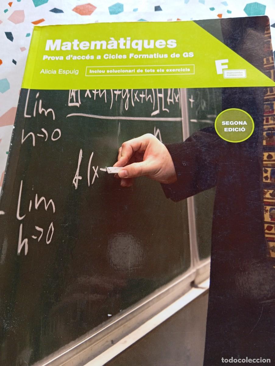 Libros de segunda mano: Libro matem&aacute;ticas. Prueba de acceso a ciclos formativos de grado superior - Foto 1