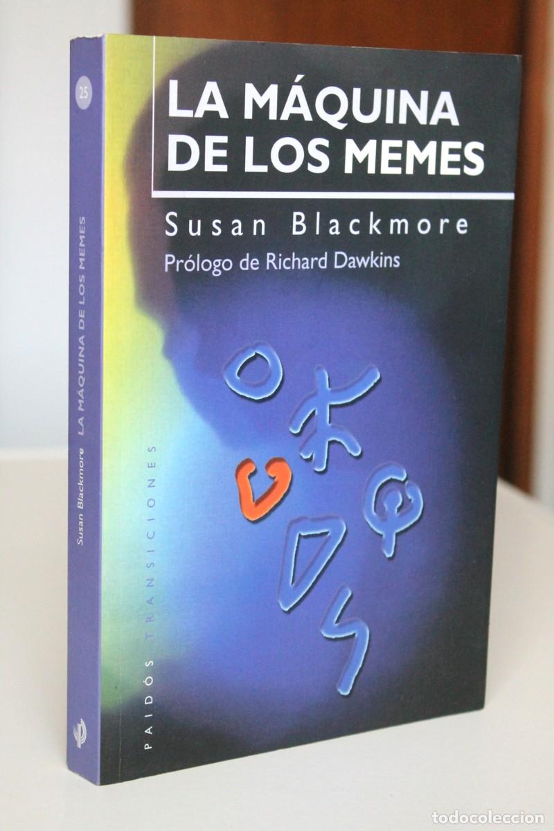 Libros de segunda mano: Susan Blackmore - La m&aacute;quina de los memes - Paid&oacute;s - Foto 1