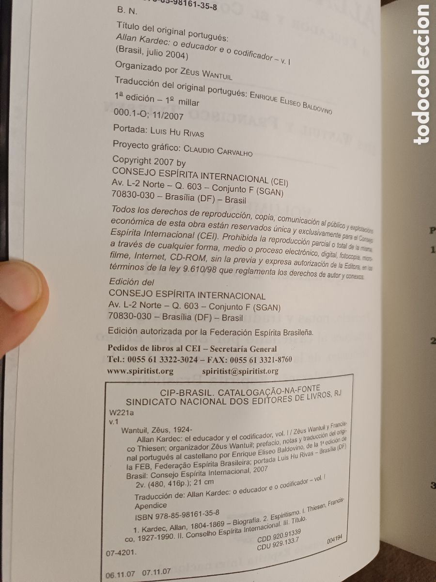 Libros de segunda mano: El Educador y el Codificador. Allan Kardec - Foto 5