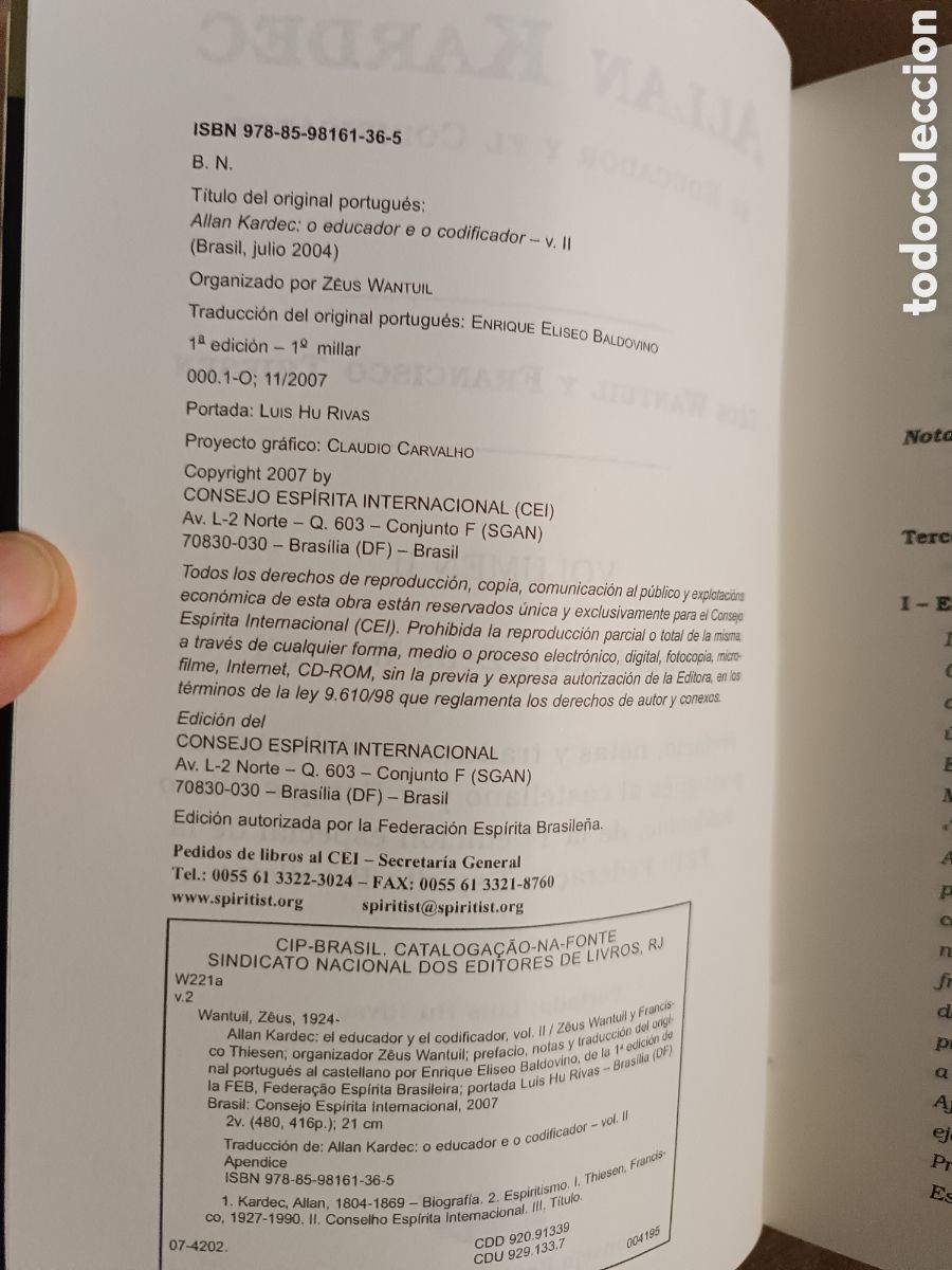 Libros de segunda mano: El Educador y el Codificador. Allan Kardec - Foto 6