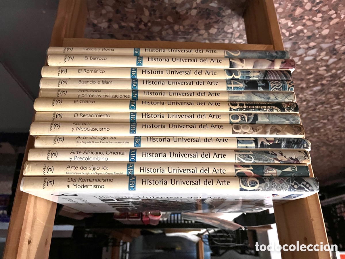 Libros de segunda mano: Historia Universal del Arte, 12 tomos (completa) Espasa ABC
