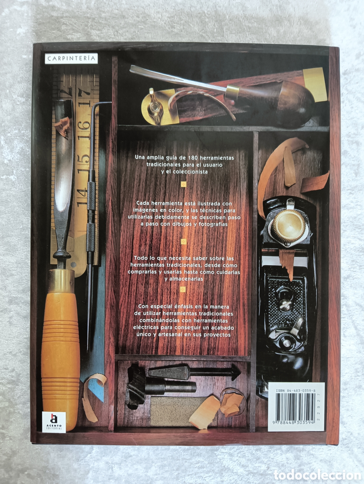 Libros de segunda mano: T&Eacute;CNICAS DE CARPINTER&Iacute;A TRADICIONAL , ALAN Y GILL BRIDGEWATER , PRIMERA EDICI&Oacute;N - Foto 2