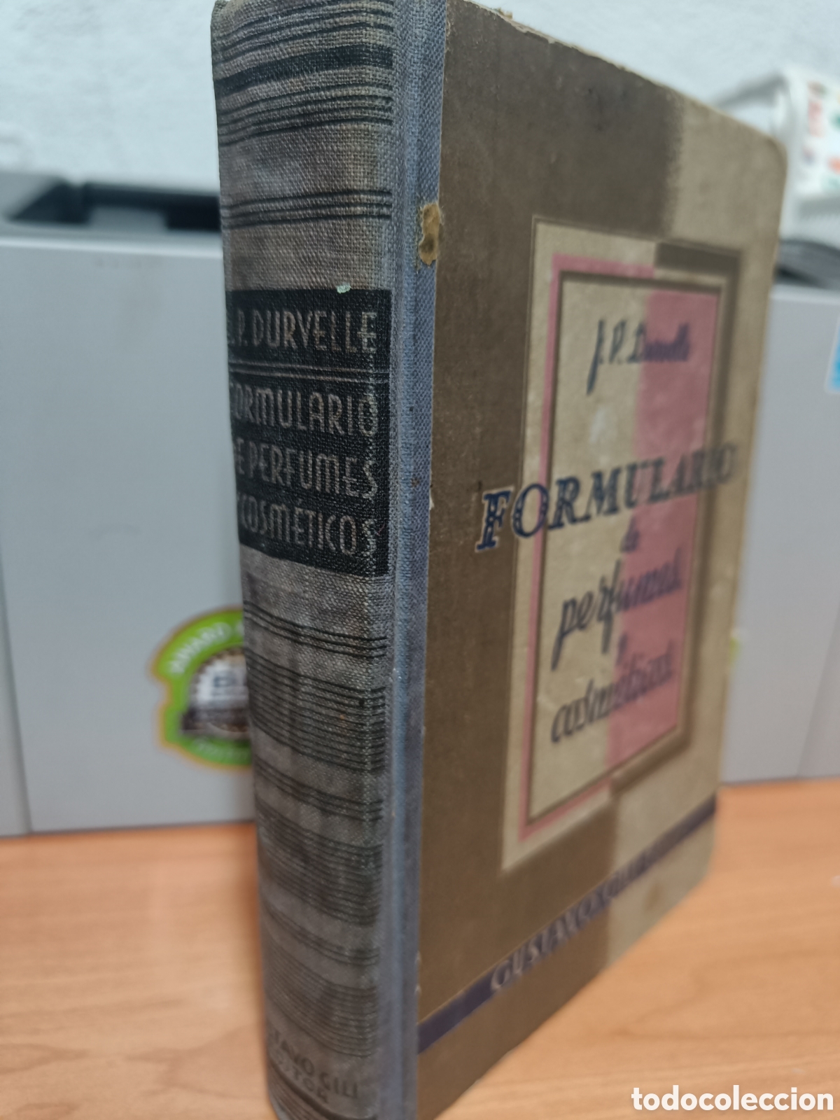 Libros de segunda mano: FORMULARIO DE PERFUMES Y COSM&Eacute;TICOS. J. P. DURVELLE. 1940 - Foto 2