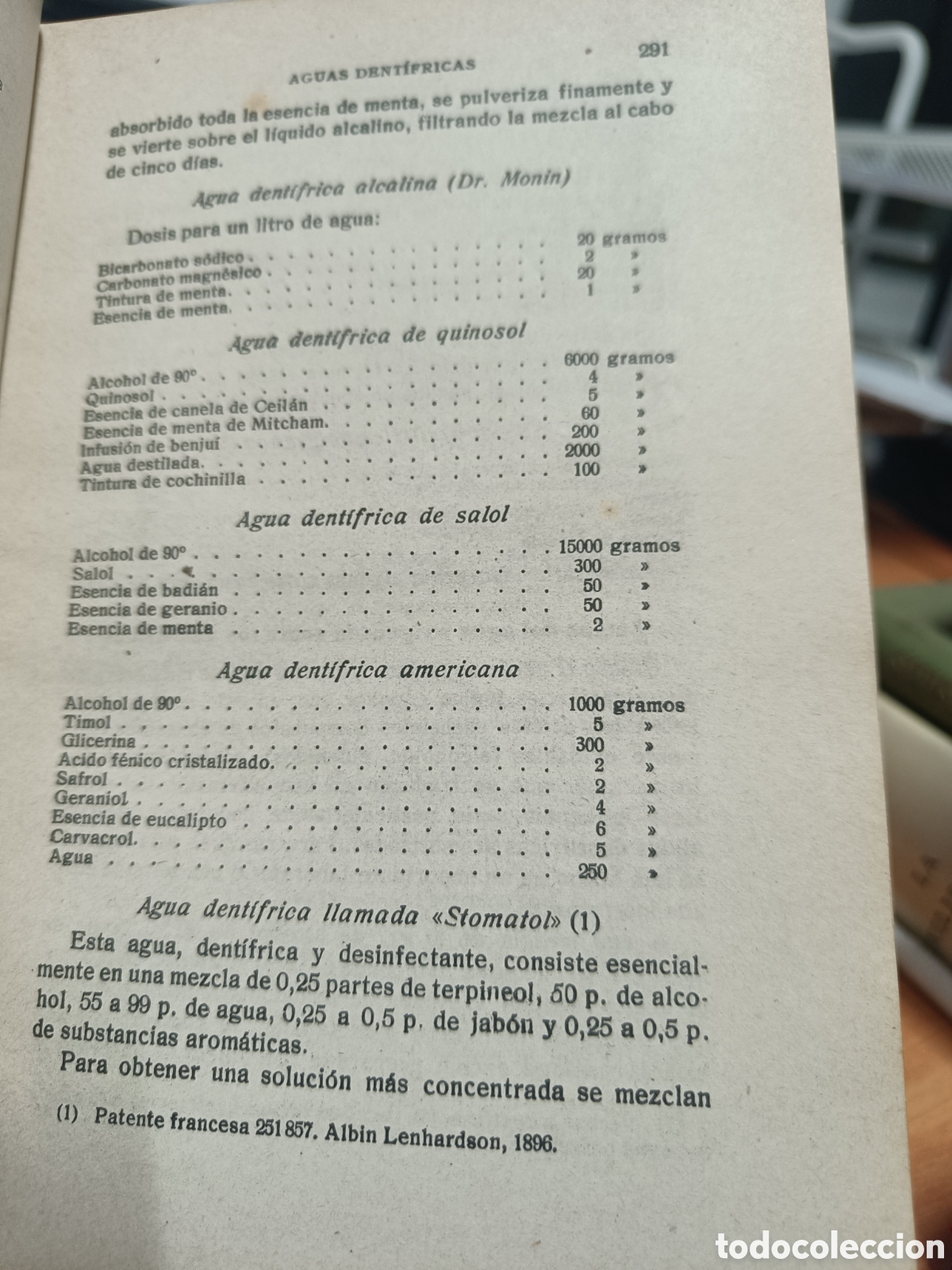 Libros de segunda mano: FORMULARIO DE PERFUMES Y COSM&Eacute;TICOS. J. P. DURVELLE. 1940 - Foto 3