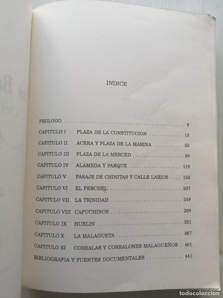 Libros de segunda mano: Julian Sesmero Los barrios de M&aacute;laga - Foto 3