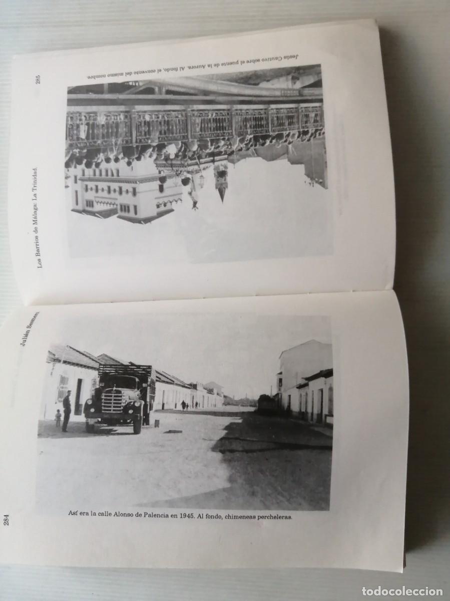 Libros de segunda mano: Julian Sesmero Los barrios de M&aacute;laga - Foto 4
