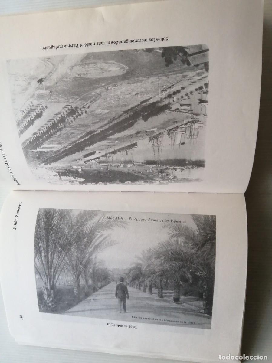 Libros de segunda mano: Julian Sesmero Los barrios de M&aacute;laga - Foto 6