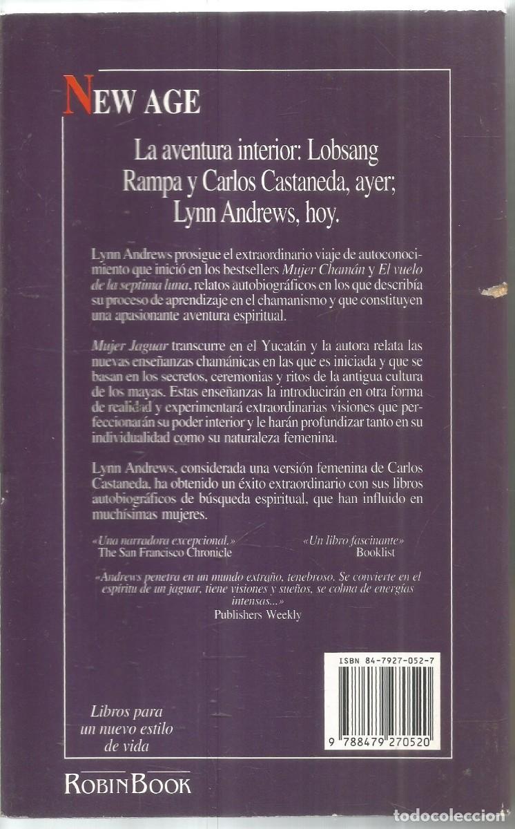Libros de segunda mano: LYNN ANDREWS. MUJER JAGUAR. ROBINBOOK - Foto 2