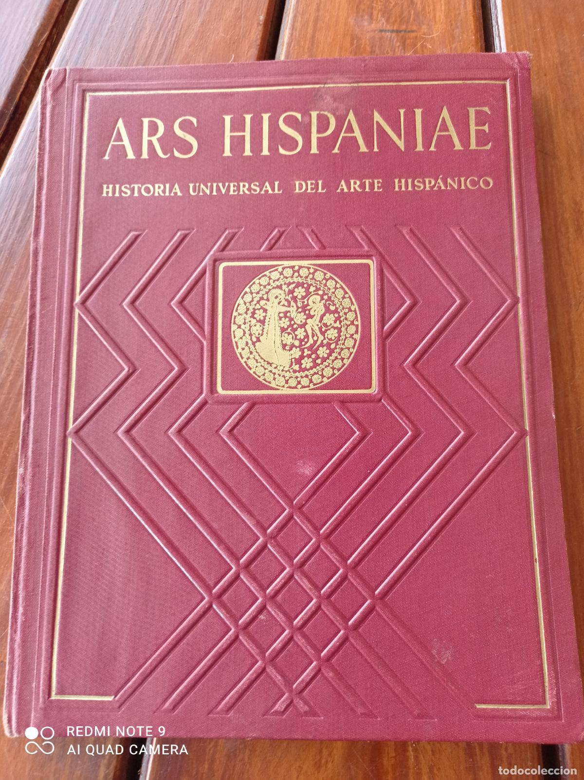 Libros de segunda mano: ARS HISPANIAE. TOMO I. ED. PLUS ULTRA. 124 PP. ILUSTRADO. - Foto 1