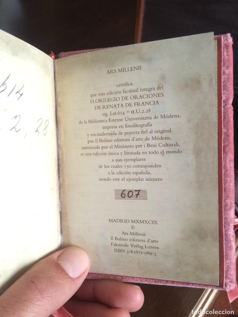 Libros de segunda mano: Facs&iacute;mil del Libro de Horas de Renata de Francia (c. 1517) - Foto 10