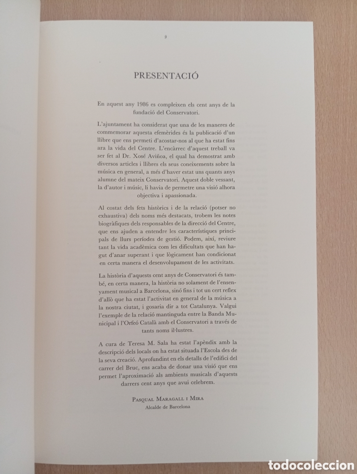 Libros de segunda mano: CENT ANYS DE CONSERVATORI. Xos&eacute; Avi&ntilde;oa - Foto 8