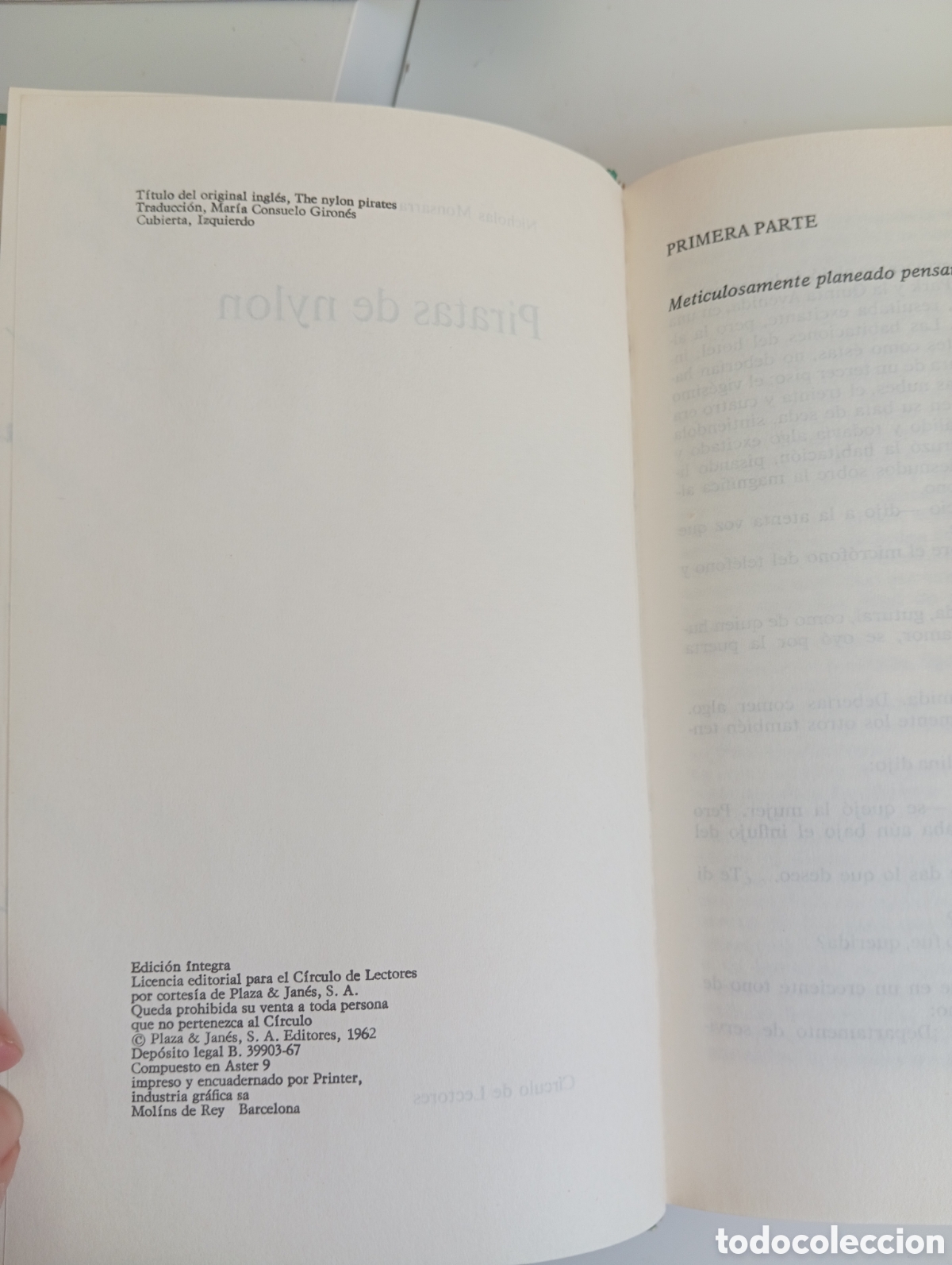 Libros de segunda mano: Piratas de nylon. Nicholas Monsarrat - Foto 4