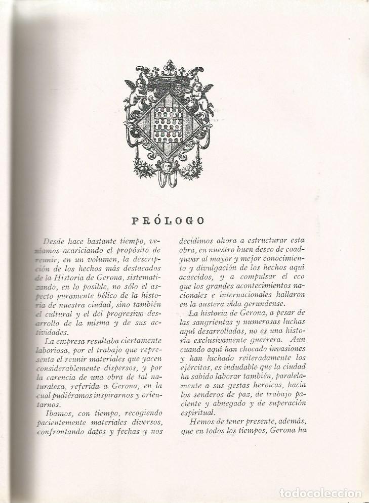 Libros de segunda mano: GERONA HIST&Oacute;RICA - JOAQU&Iacute;N PLA CARGOL - 1945 - Foto 4