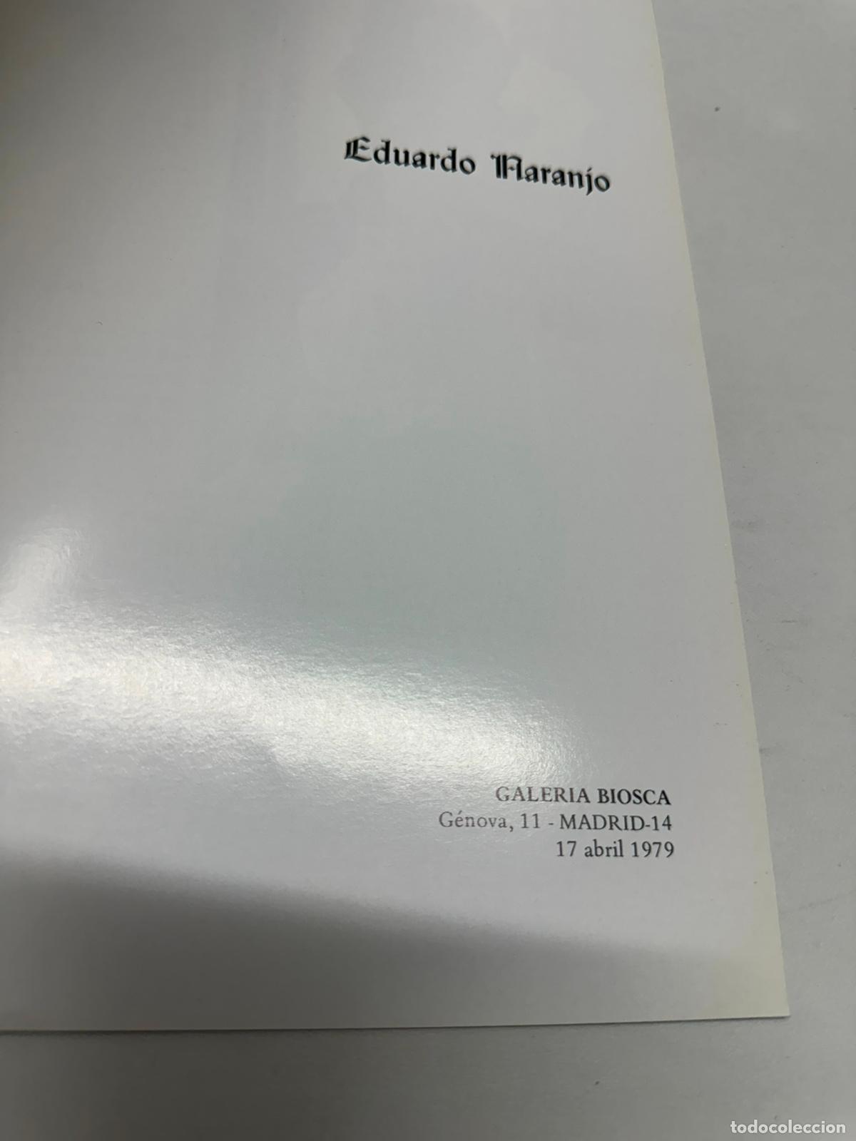 Libros de segunda mano: EDUARDO NARANJO - GALERIA BIOSCA - A&Ntilde;O 1979 - Foto 2