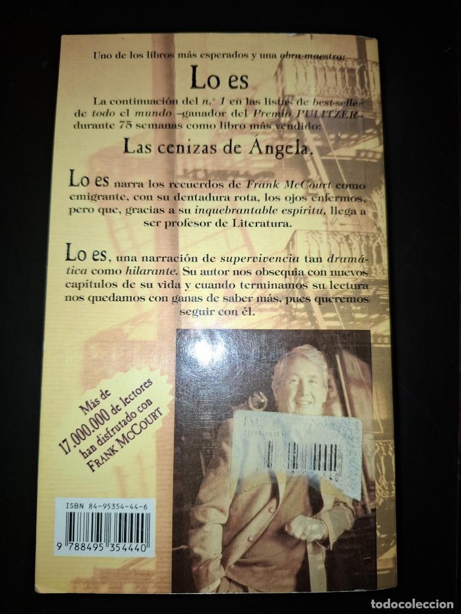 Libros de segunda mano: Lo es. Frank McCourt - Foto 2
