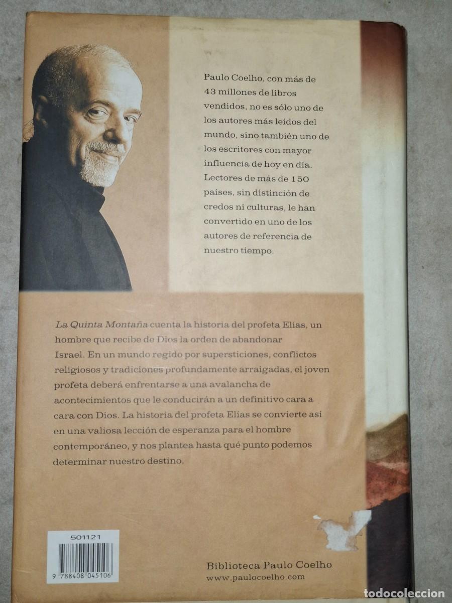 Libros de segunda mano: La quinta monta&ntilde;a. Paulo Coelho. - Foto 2