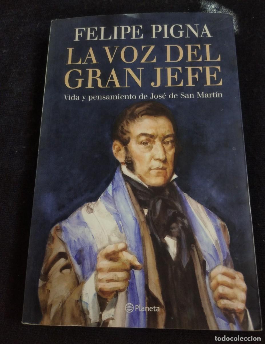 Libros de segunda mano: La voz del gran jefe - Felipe pigna. - Foto 1