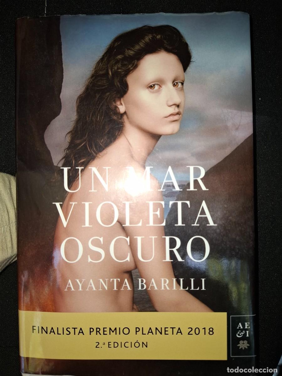 Libros de segunda mano: Un mar violeta oscuro, Ayanta Barilli. Nuevo - Foto 1
