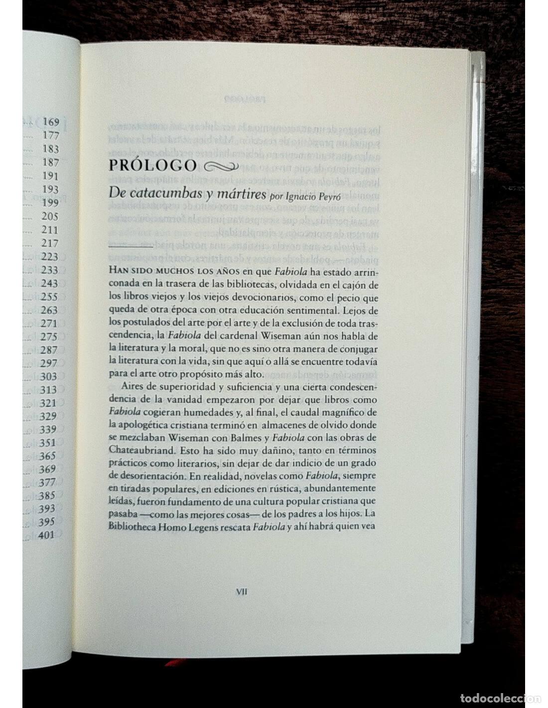 Libros de segunda mano: FABIOLA. WISEMAN, Nicholas P. Homo Legens. 2007. - Foto 3