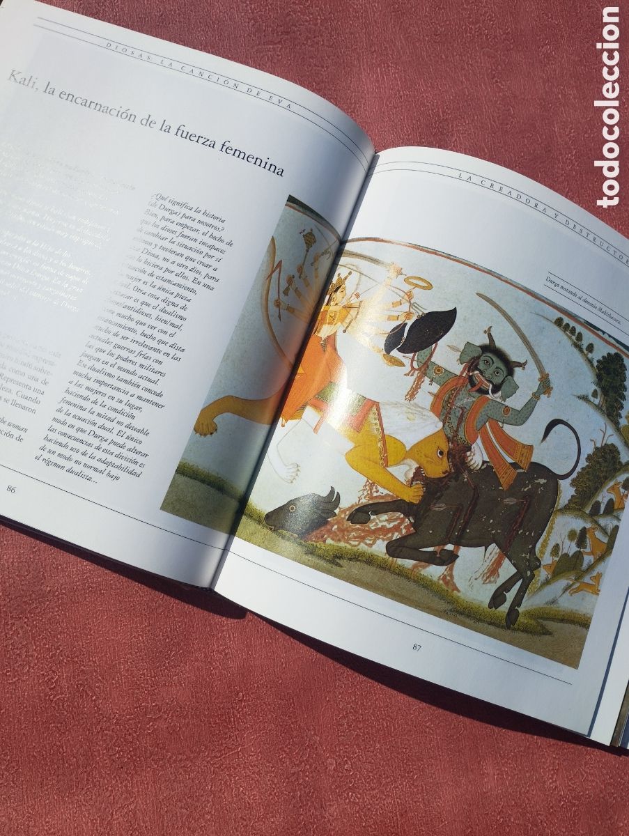 Libros de segunda mano: Diosas, la canci&oacute;n de Eva. Manuela Dunn Mascetti. - Foto 4