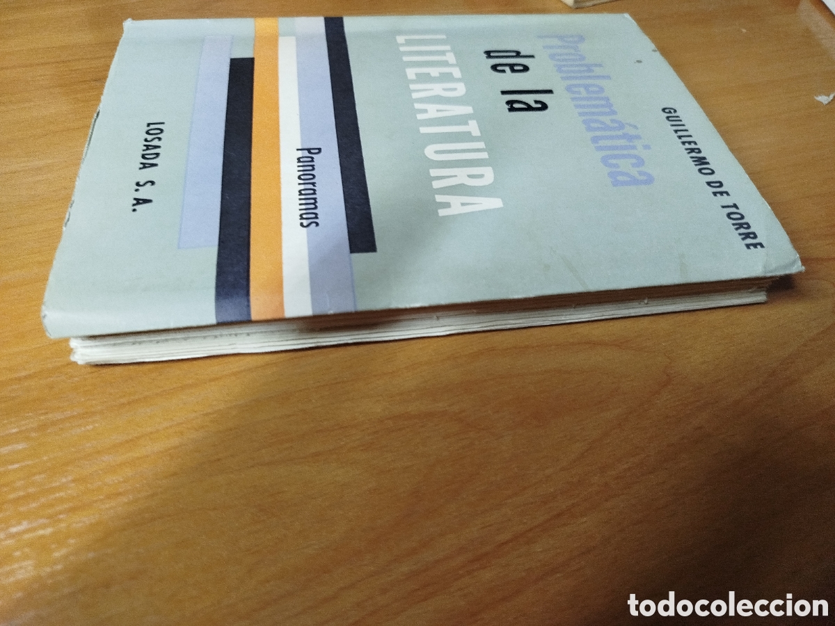 Libros de segunda mano: Problem&aacute;tica de la literatura. Guillermo de Torre. Panoramas. Losada - Foto 4
