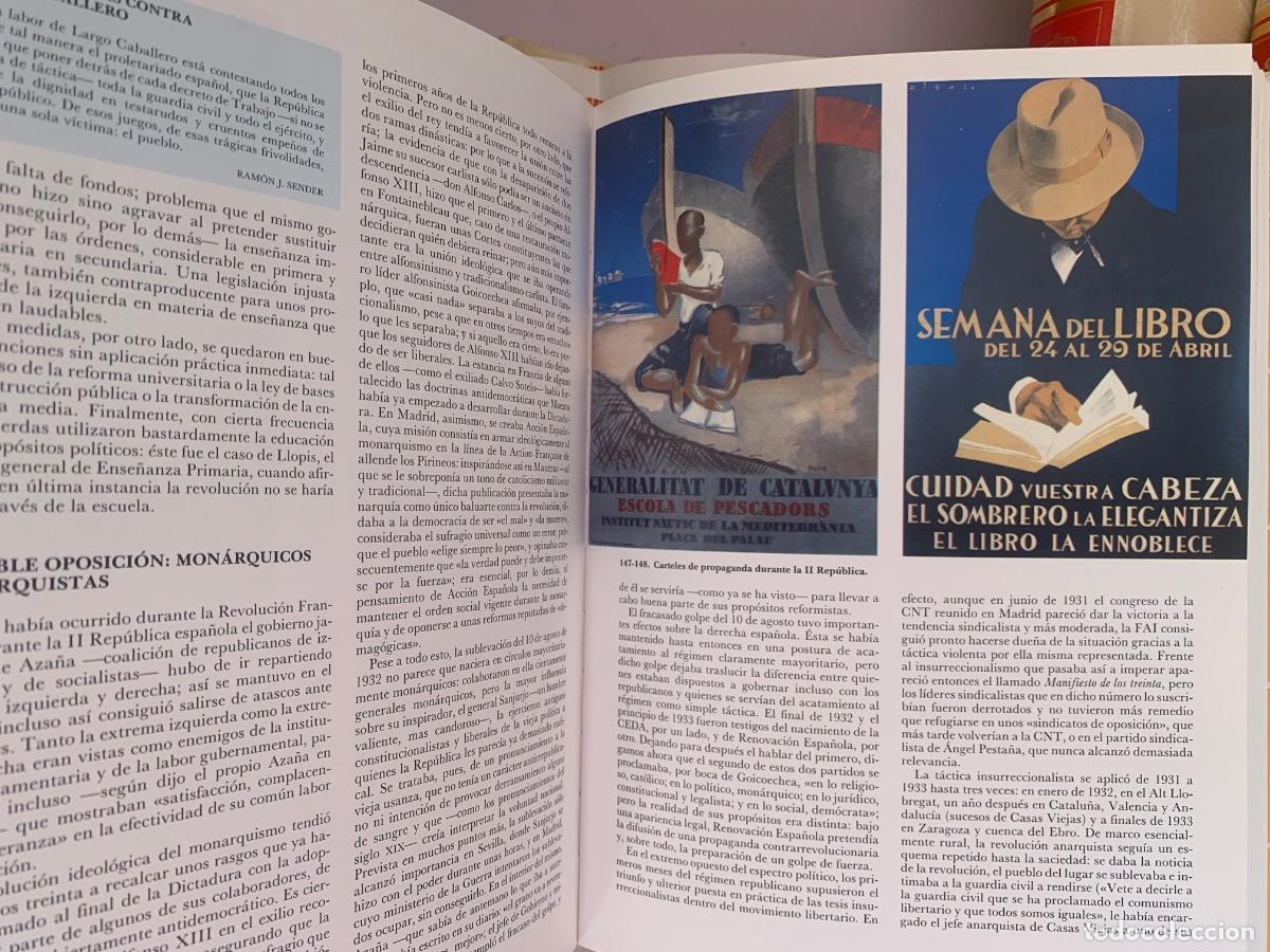 Libros de segunda mano: Historia de Espa&ntilde;a (obra completa 6 Vol&uacute;menes) - Foto 4