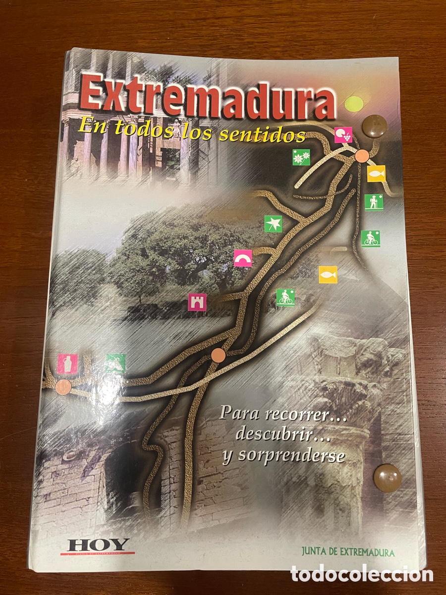 Libros de segunda mano: Extremadura en todos los sentidos - Foto 1