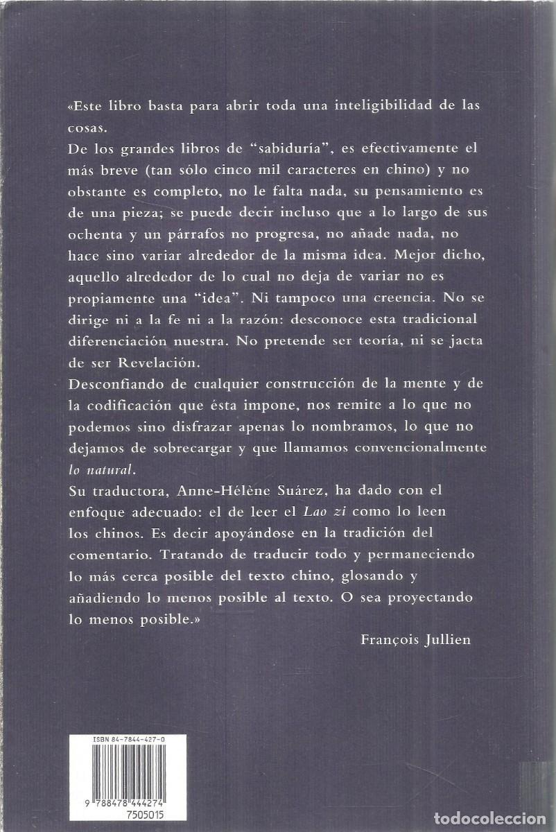 Libros de segunda mano: LAO ZI. TAO TE KING. SIRUELA - Foto 2