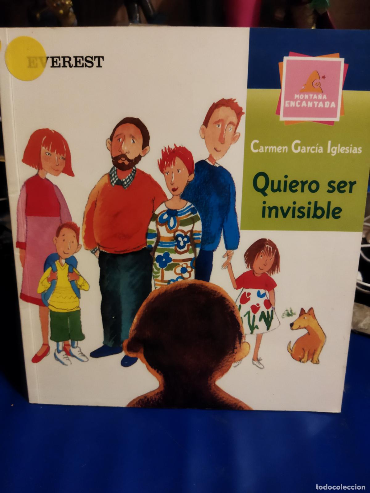 Second hand books: Quiero ser invisible Carmen Garc&iacute;a Iglesias