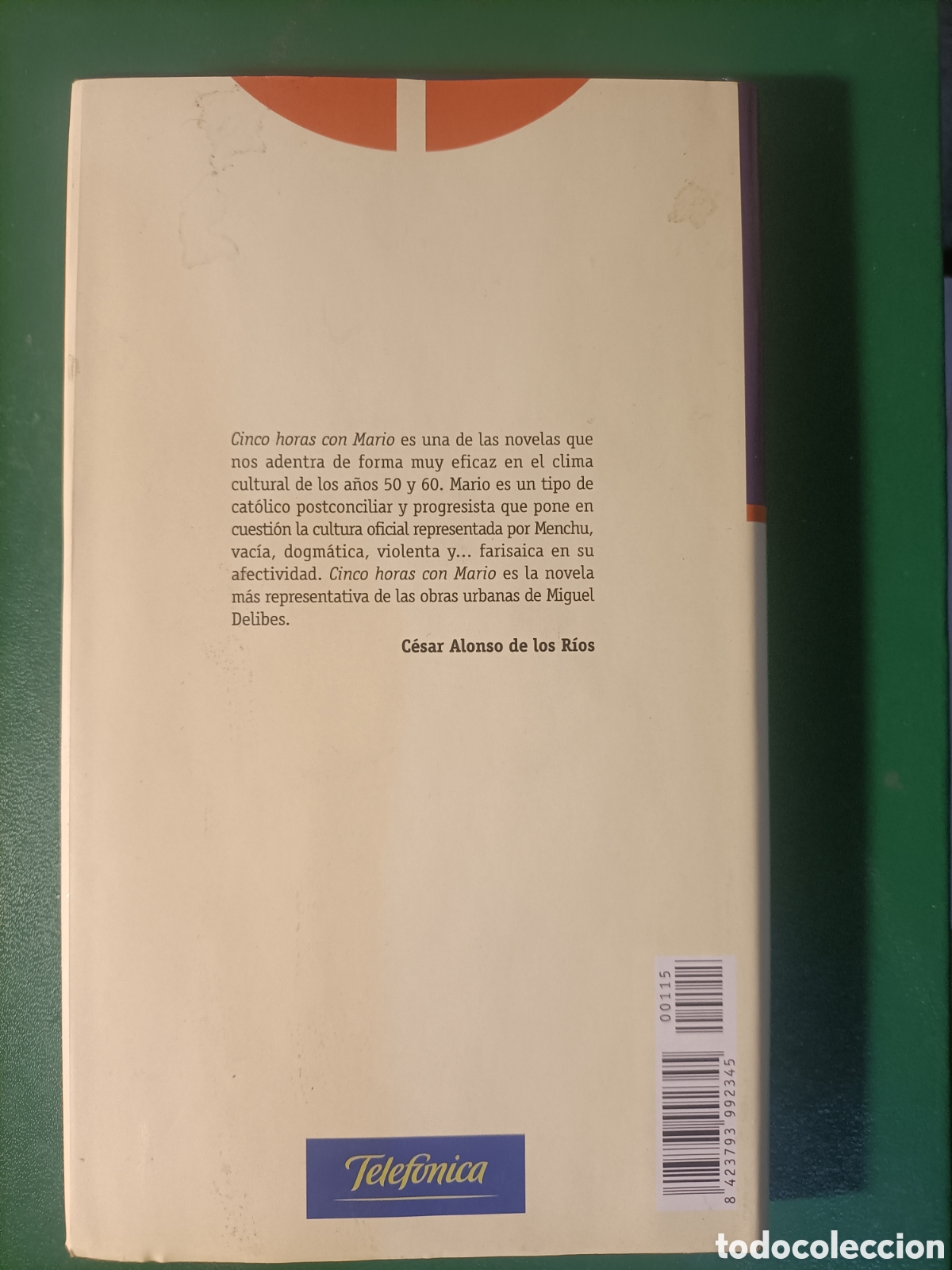 Libros de segunda mano: Cinco horas con Mario (Miguel Delibes) - Foto 3
