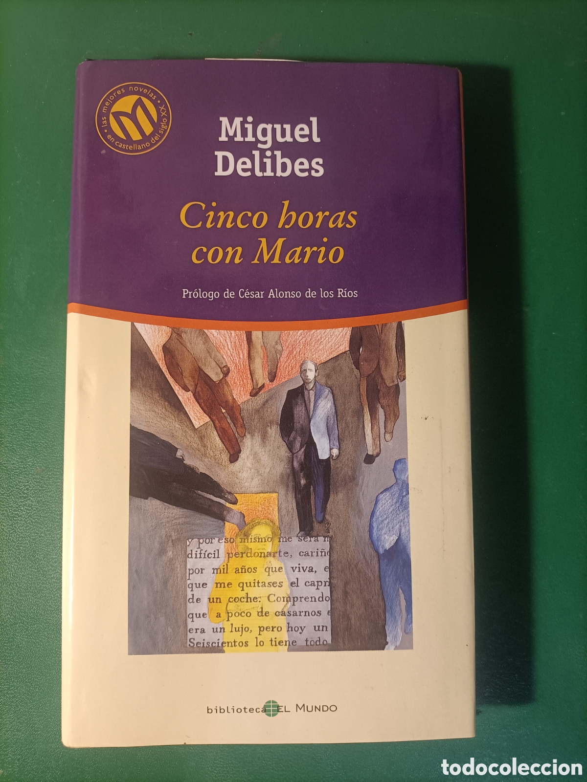 Libros de segunda mano: Cinco horas con Mario (Miguel Delibes) - Foto 1