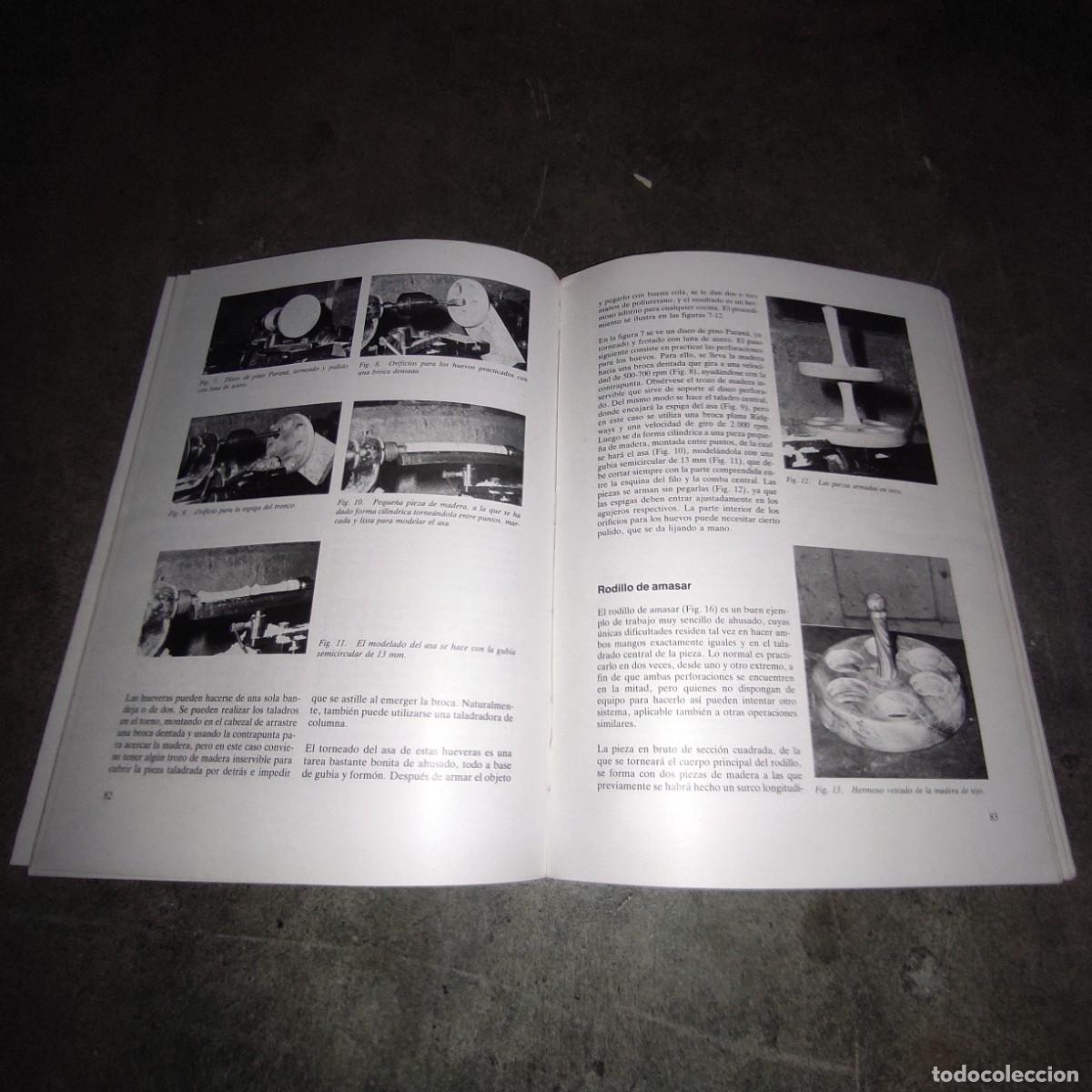 Libros de segunda mano: Torneado creativo de la madera, Gordon Stokes, CEAC - Foto 3