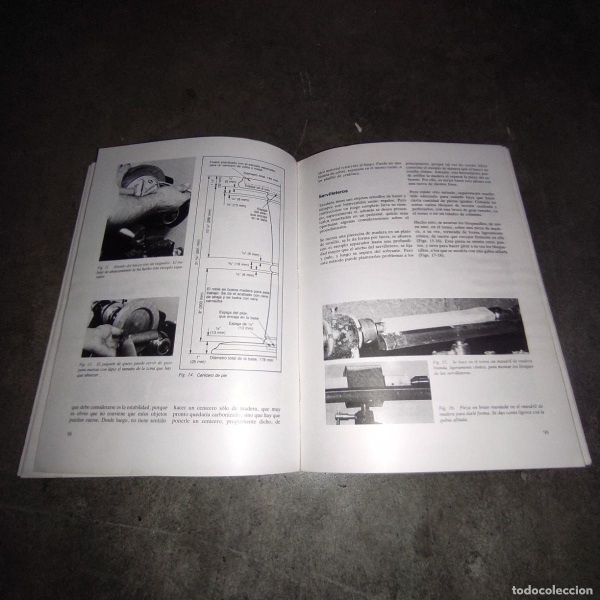 Libros de segunda mano: Torneado creativo de la madera, Gordon Stokes, CEAC - Foto 4