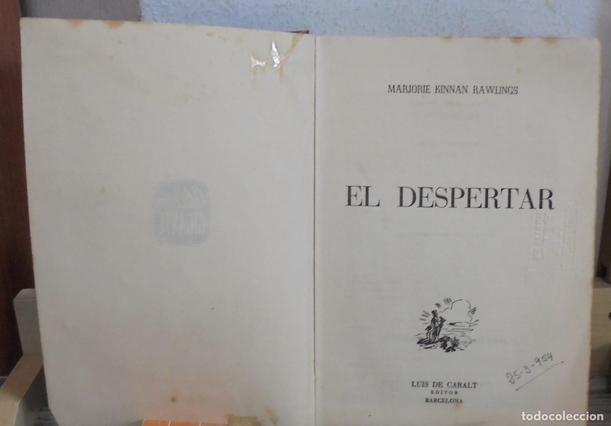 Libros de segunda mano: El despertar. Marjorie Kinnan Rawlings - Foto 2