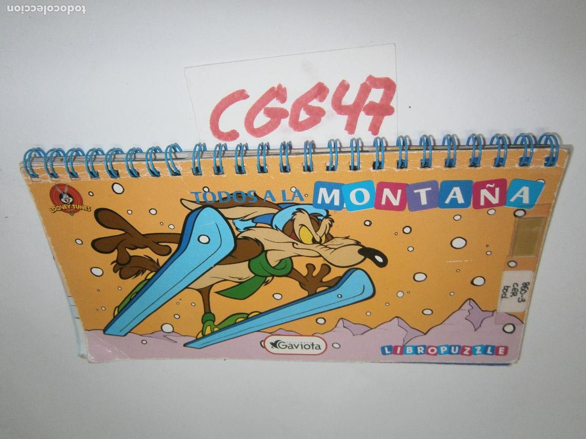 Libros de segunda mano: LIBRO PUZZLE - TODOS A LA MONTA&Ntilde;A - Foto 1