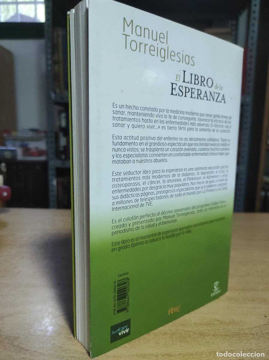 Libros de segunda mano: El libro de la esperanza - Manuel Torreiglesias - Foto 5
