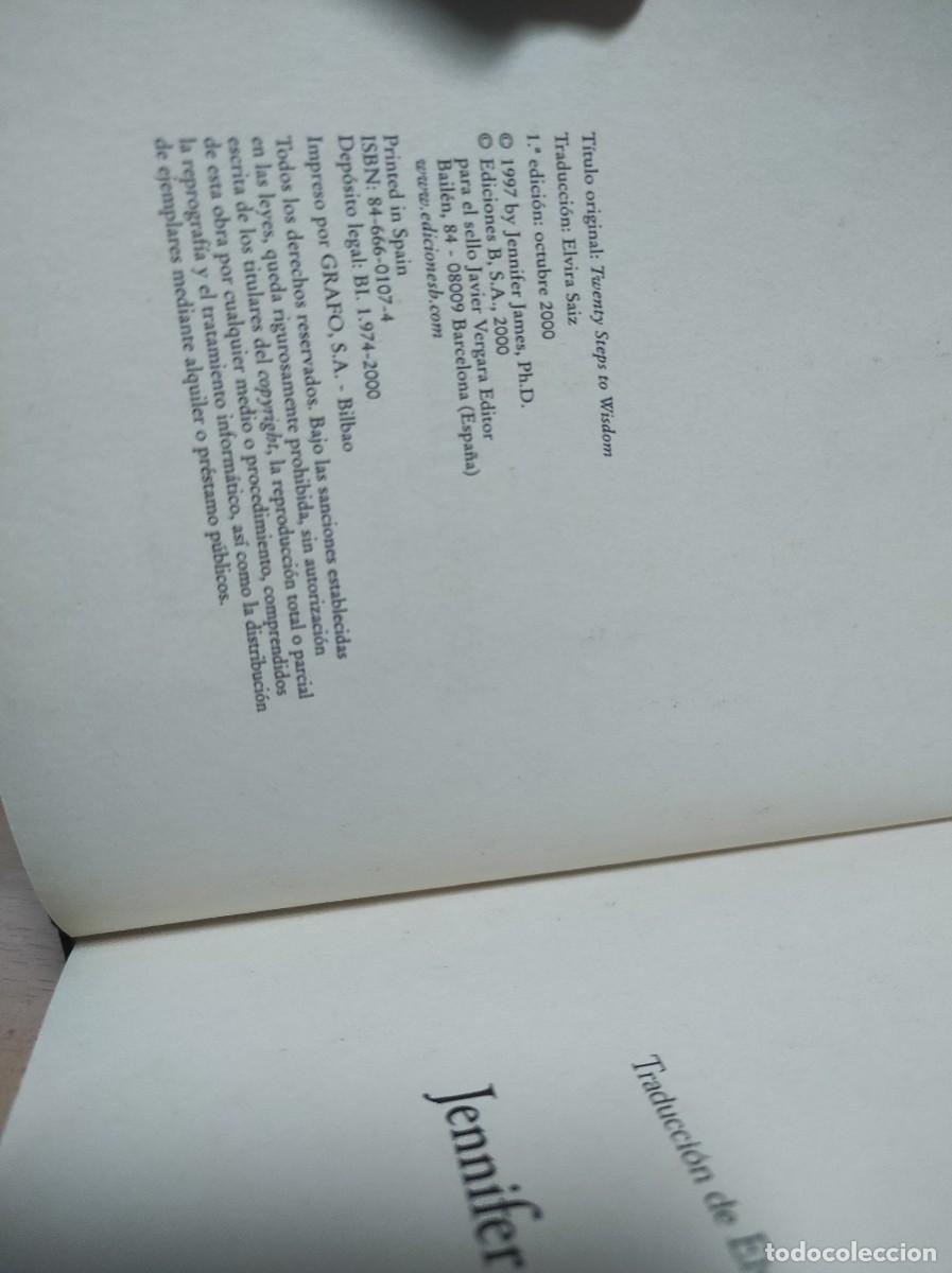 Libros de segunda mano: Veinte pasos hacia la sabidur&iacute;a. Jennifer James - Foto 2