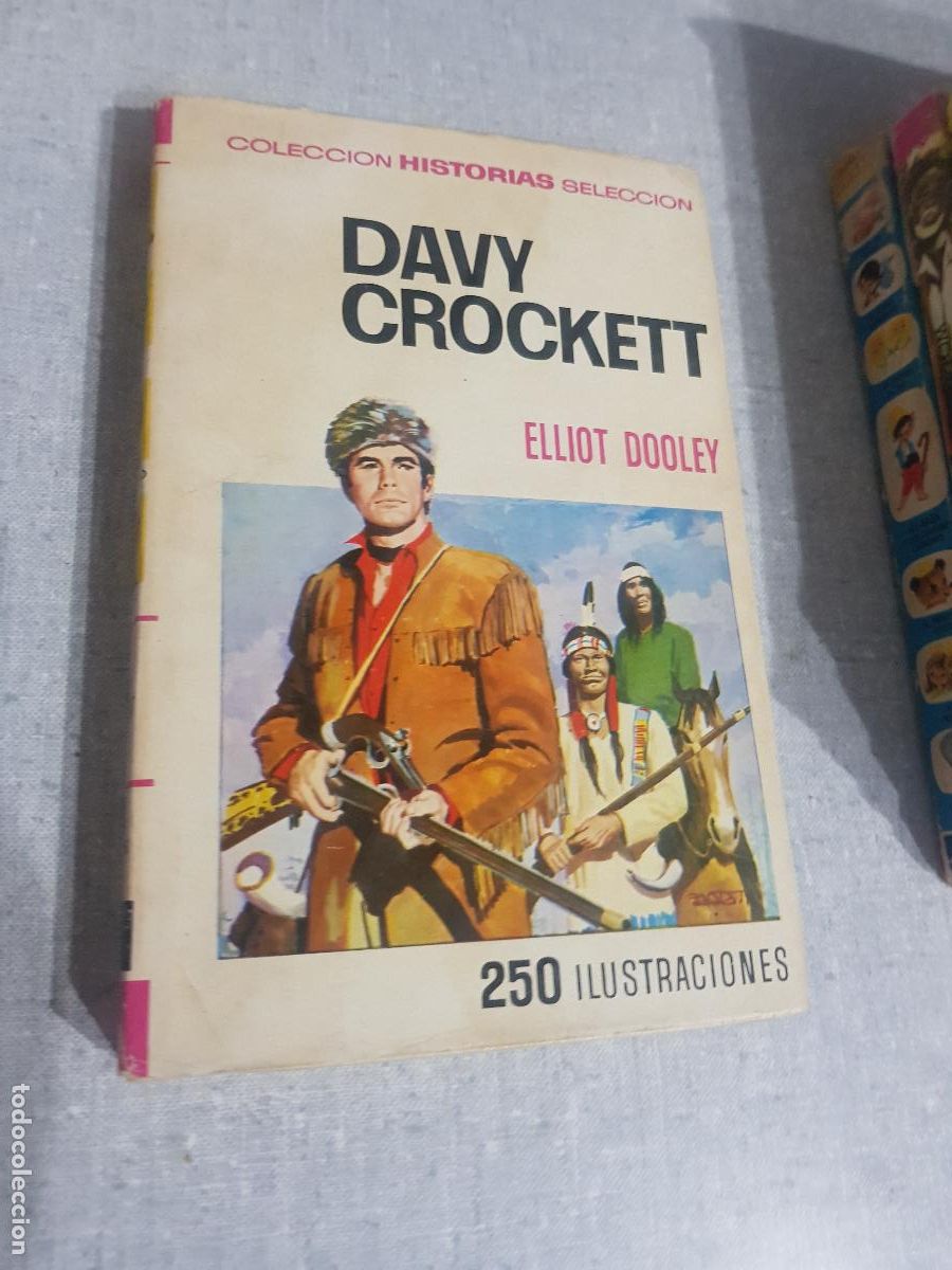 Libros de segunda mano: DAVY CROCKETT,COLECCION HISTORIAS - Foto 1