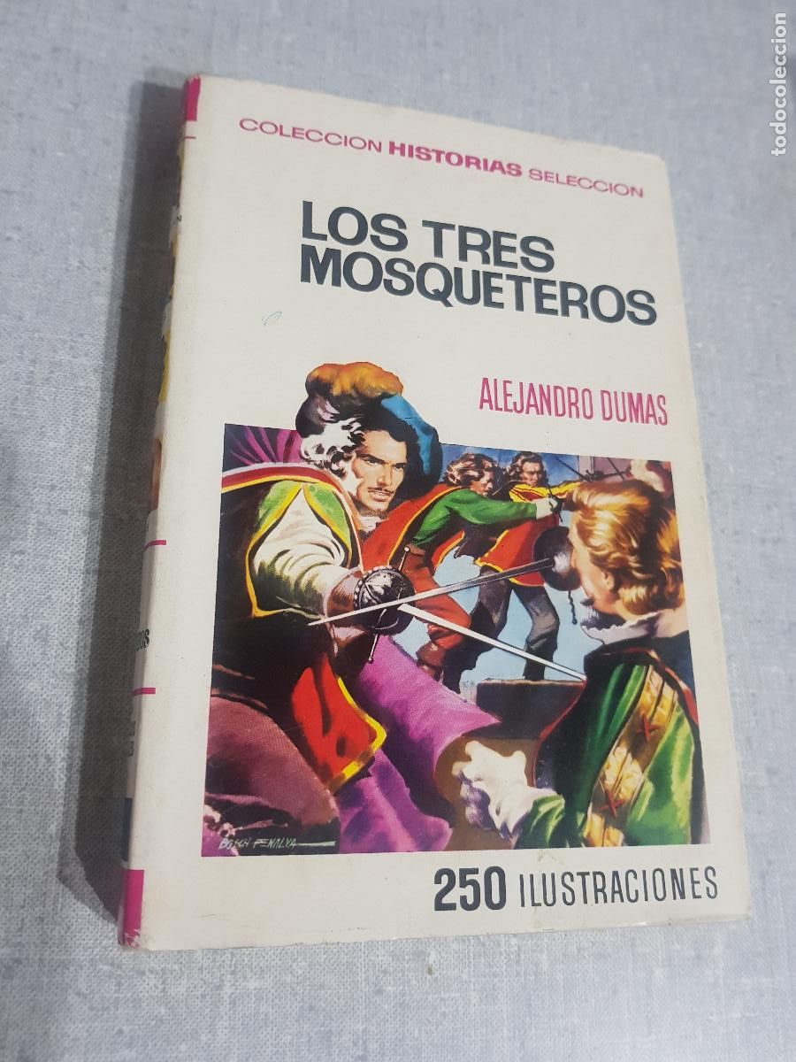 Libros de segunda mano: LOS TRES MOSQUETEROS -COLECCION HISTORIAS - Foto 1