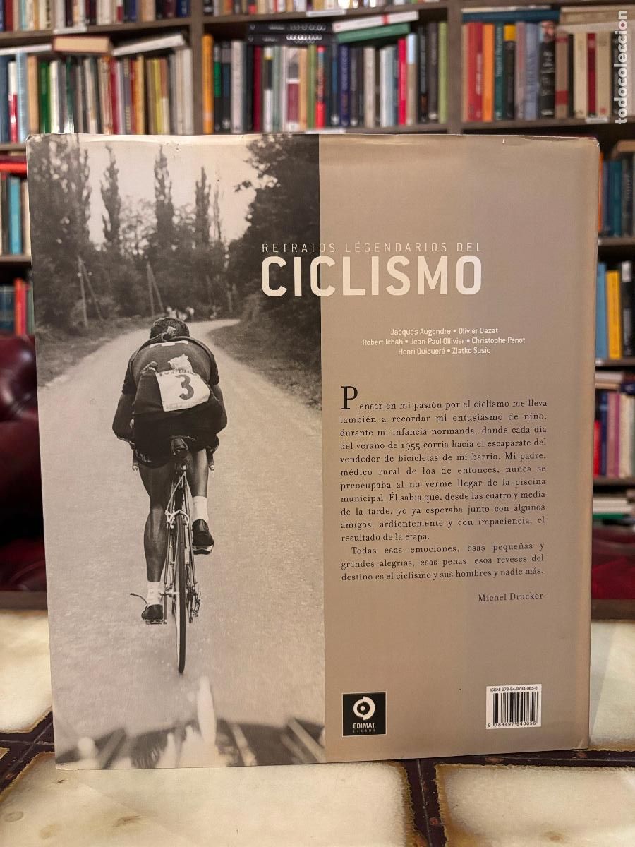 Libros de segunda mano: Retratos legendarios del ciclismo. - Foto 2