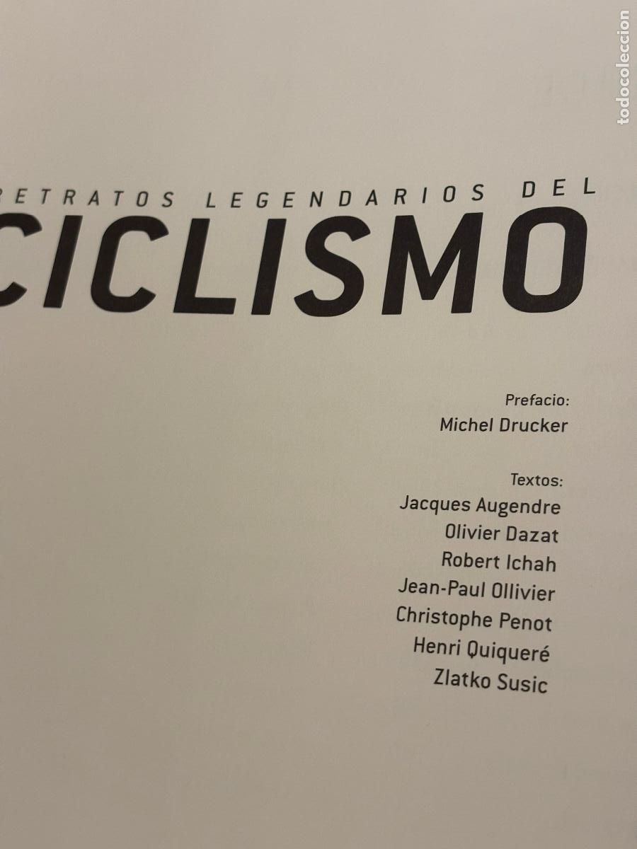 Libros de segunda mano: Retratos legendarios del ciclismo. - Foto 3