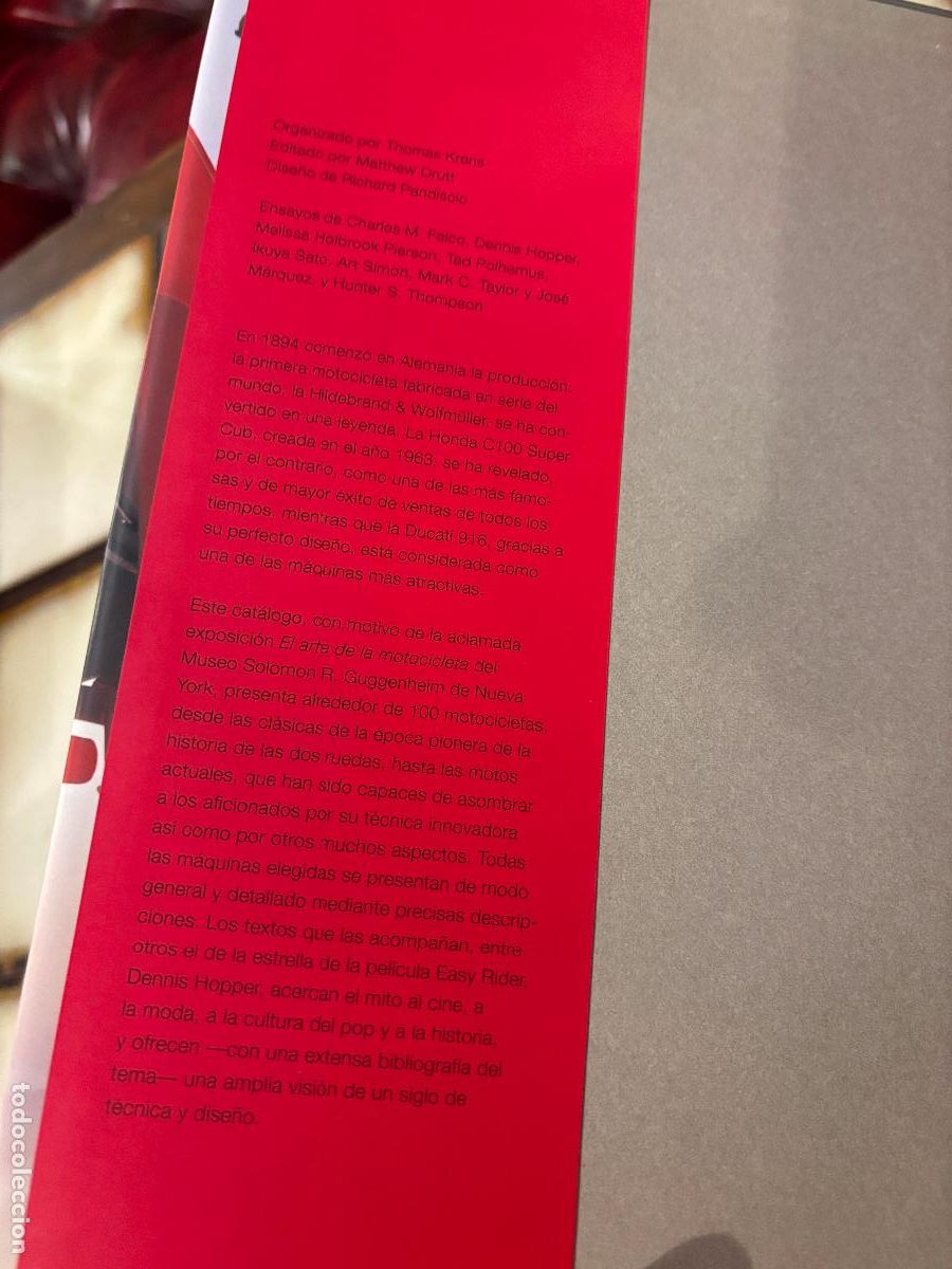Libros de segunda mano: El arte de la motocicleta. Museo Guggenheim - Foto 3