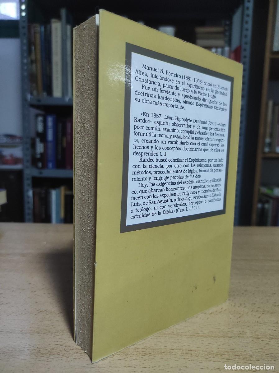 Libros de segunda mano: Espiritismo dial&eacute;ctico. Manuel S. Porteiro - Foto 4