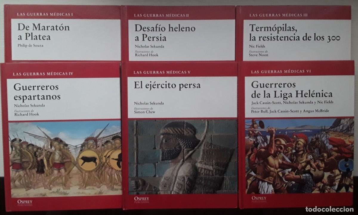 Libros de segunda mano: LAS GUERRAS M&Eacute;DICAS. GRECIA. SEIS TOMOS. COMPLETA. OSPREY. - Foto 1