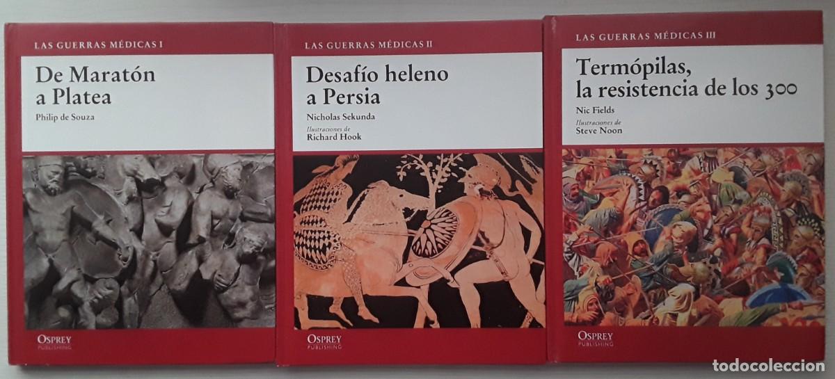 Libros de segunda mano: LAS GUERRAS M&Eacute;DICAS. GRECIA. SEIS TOMOS. COMPLETA. OSPREY. - Foto 3