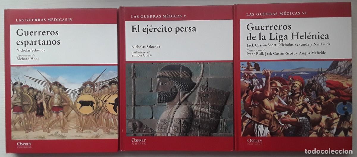 Libros de segunda mano: LAS GUERRAS M&Eacute;DICAS. GRECIA. SEIS TOMOS. COMPLETA. OSPREY. - Foto 4