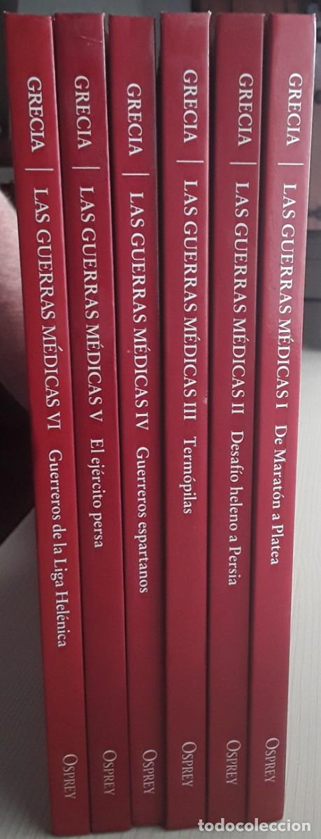 Libros de segunda mano: LAS GUERRAS M&Eacute;DICAS. GRECIA. SEIS TOMOS. COMPLETA. OSPREY. - Foto 11