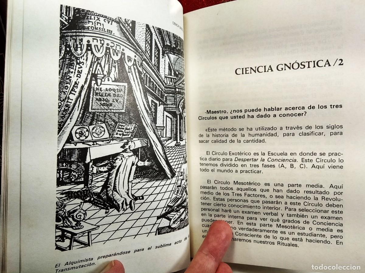 Libros de segunda mano: CIENCIA GNOSTICA. V.M. RABOL&Uacute;. Ediciones de Carf, 1989, 4&ordf; Ed. - Foto 3