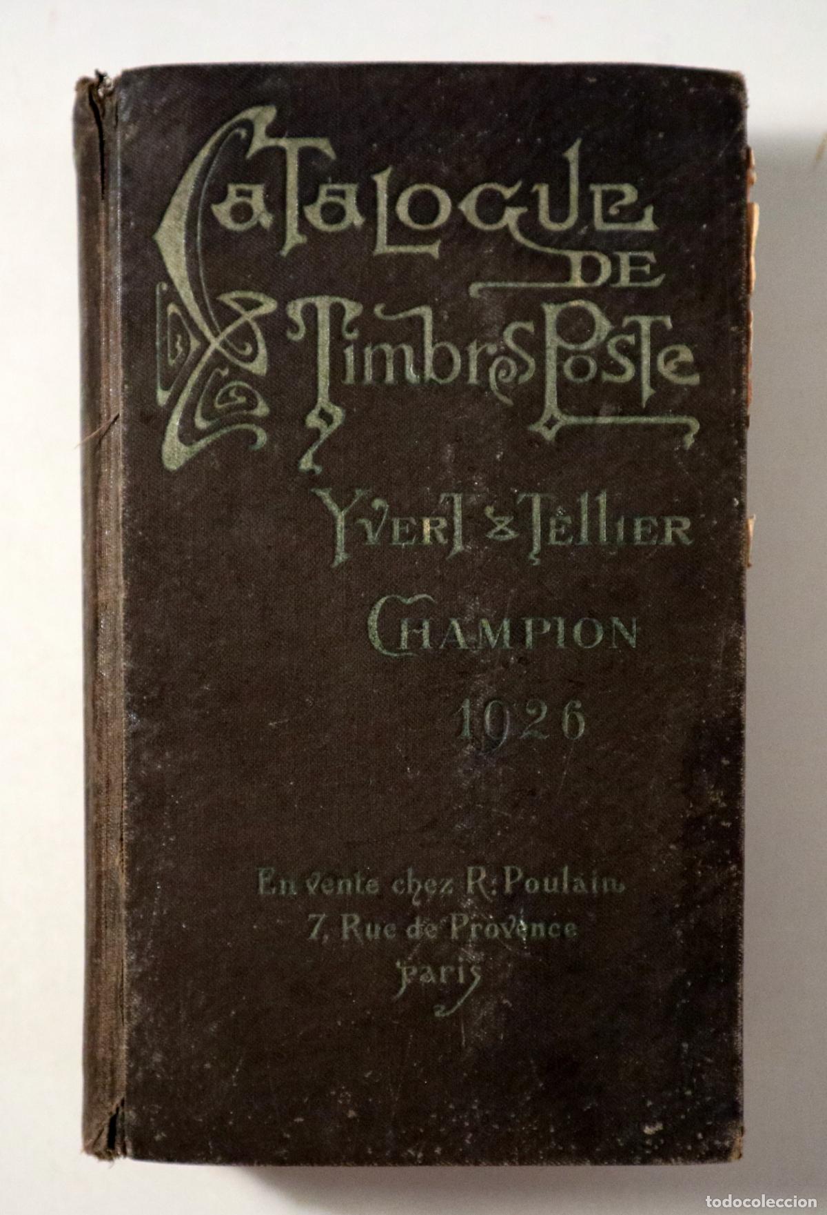 Libros de segunda mano: CATALOGUE DE TIMBRES POSTE - Amiens 1926 - Foto 1